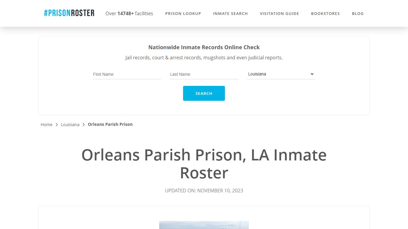 Orleans Parish Prison, LA Inmate Roster - Prisonroster